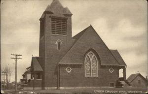 Vinal haven Vinal Haven ME Church c1910 Postcard