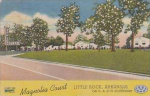 Arkansas Little Rock Magnolia Court Albertype