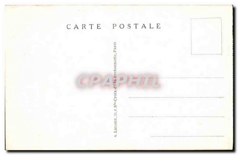 Postcard Old Paris Concorde Square