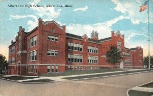 ALBERT LEA, Minnesota MN    HIGH SCHOOL  Freeborn County   ca1910's Postcard