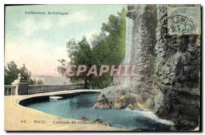 Postcard Old Nice Cascade du Chateau