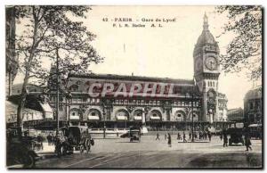 Paris - 12 - Gare du Lyon - Old Postcard