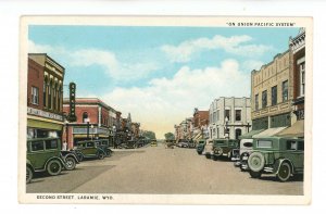 WY - Laramie. Second Street ca 1920's