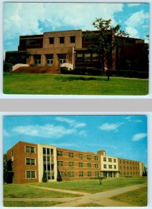 2 Postcards TENNESSEE A & I STATE UNIVERSITY, Nashville ~ Kean Hall, Hankal Hall