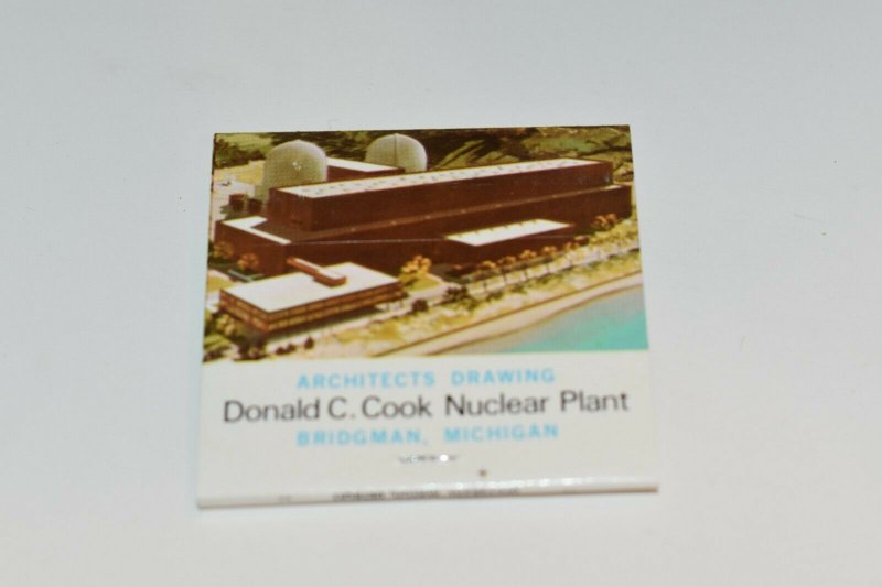 6 Cook Nuclear Center 30 Strike Matchbooks in the Original Box 