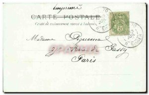 Old Postcard Paris Universal Exhibition of 1900 The land and sea of ​​armed