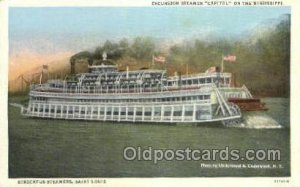Streckfus Saint Louis Ferry Boats, Ferries, Steamboat, Ship Saint Louis, MO, ...