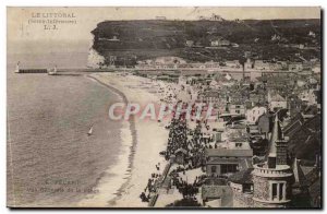 Old Postcard The coastline