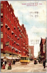 1923 Robert Street Saint Paul Minnesota MN Ryan Hotel Left Posted Postcard