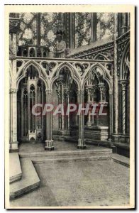 Postcard Old Paris La Sainte Chapelle Chapel High Pool