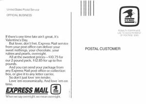 Express Mail - United States Postal Service