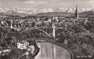 Switzerland Bern und Die Alpen 1949 Photo