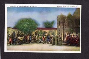 CA The Mission Play, San Gabriel Playhouse, California Postcard, 2nd Act