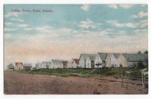 Kake, Alaska, Early View of Indian Town