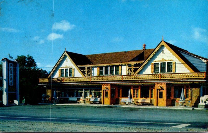 New York Barryville Reber's Hotel & Restaurant 1956