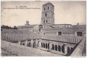 Vue Generale Du Cloitre Saint-Trophime, Arles (Bouches du Rhone), France, 190...