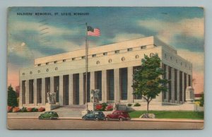 Soldiers' Memorial St Louis MO Missouri Postcard