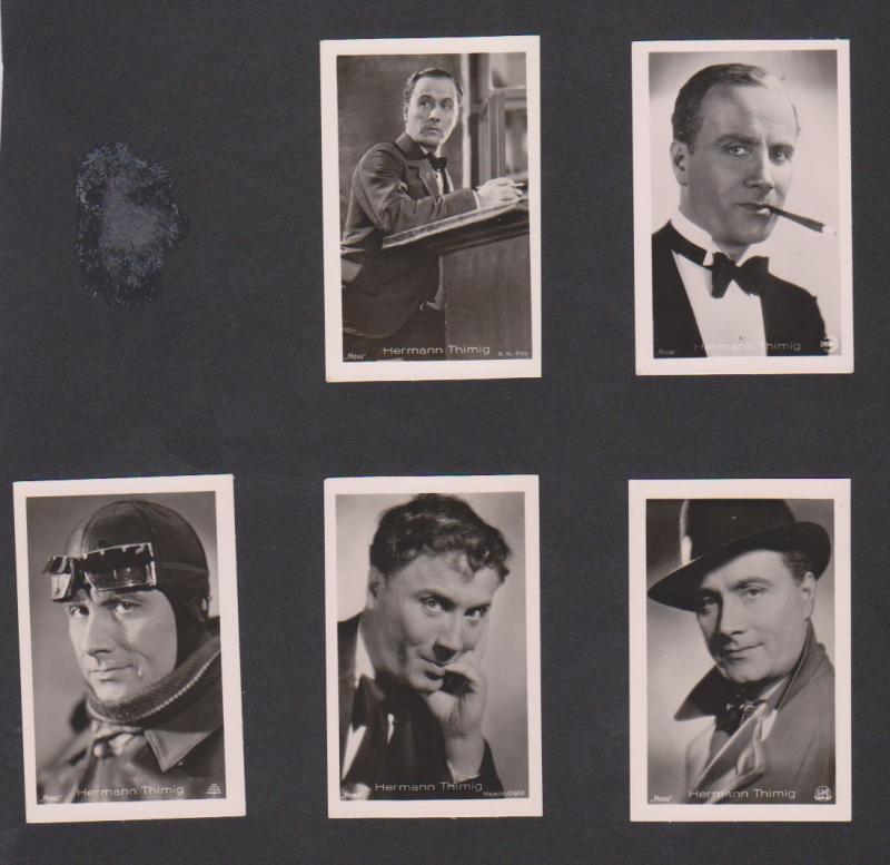 FILM CINÉMA MOVIE 100 Vintage ROSS Real Photo CIGARETTE Cards 1930's