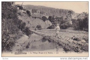 Le Village Rouge Et La Riviere, El-Kantara (Biskra), Algeria, Africa, 1900-1910s