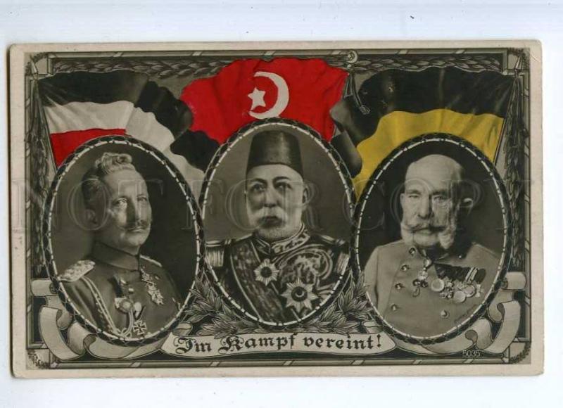 227162 WWI TURKEY Austria-Hungary GERMANY allies photo collage