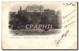 Old Postcard Environs de Lyon Saint Rambert College