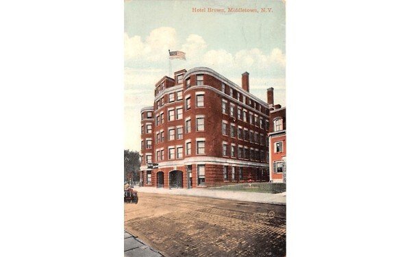 Hotel Brown in Middletown, New York