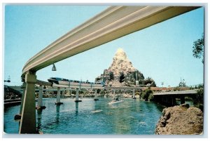 c1960 Monorail System Submarine Lagoon Disneyland Anaheim California CA Postcard