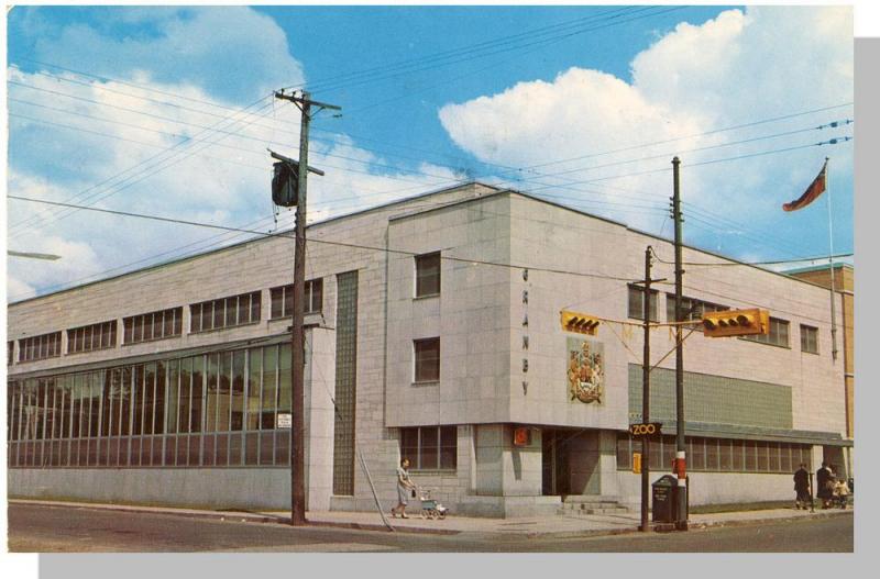 Granby, Quebec, Canada Postcard, The Federal Building