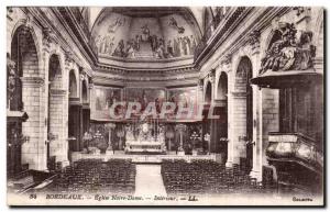 Bordeaux - Notre Dame Church - Old Postcard