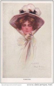 Philip Boileau Beautiful Lady With Hat Forever