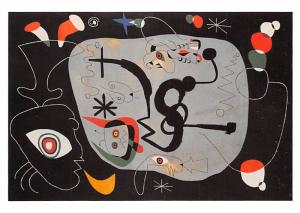 Joan Miro - Dancer listening to the Oregon