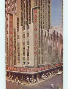 1954 Old Cars & Radio City Music Hall Manhattan New York NY Q3454