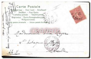 Old Postcard Fantasy new secret stamp Sower