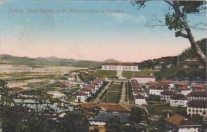 Panama Balboa Zone Capitol With Administration Building In Distance 1927