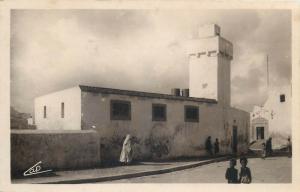 Tunisia Bizerte mosque Ahmed Bey photo postcard