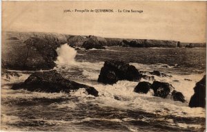 CPA Presqu'ile de QUIBERON - La Cote Sauvage (431488)
