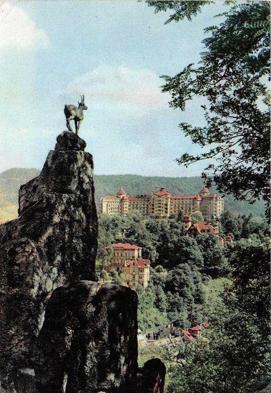 B27676 Karlovy Vary Looking from the Stag`s leap towards the sana czech republic