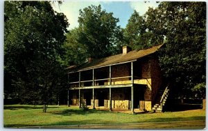 Postcard - The Old Stone Fort, S. F. A. College Campus - Nacogdoches, Texas