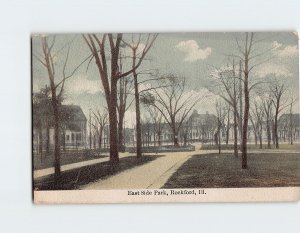 Postcard East Side Park, Rockford, Illinois