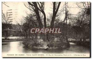 Paris Old Postcard Ladies of Pension Villa Saint Michel de l & # 39assomption...