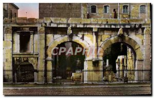 Old Postcard Nimes La Porte Auguste