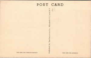 Vtg Thomaston Connecticut US Post Office 1930s Unused Postcard