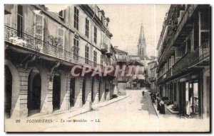 Old Postcard Plombieres Stanislas Street