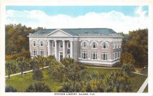 A85/ Deland Florida Fl Postcard c1915 J.B. Stetson University Library Building 2