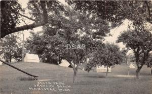 C35/ Manistee Michigan Mi Real Photo RPPC Postcard c20s State Park Orchard Beach