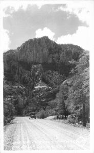 Auto Frasher Oak Creek Scenic Highway 1940s RPPC Photo Postcard 13079