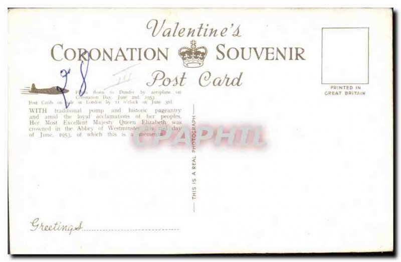 Postcard The Old homage Westminster Abbey