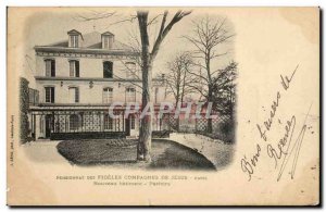 Paris Old Postcard Seminary of the faithful companions of Jesus Nouveu buildi...