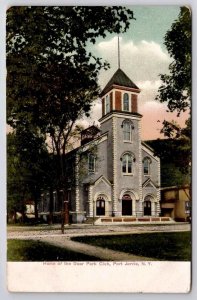 Port Jervis NY Home Of The Deer Park Club Postcard C38