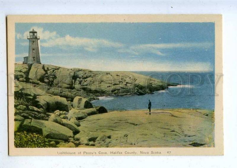 203259 CANADA Nova Scotia Halifax LIGHTHOUSE at Peggys Cove PC